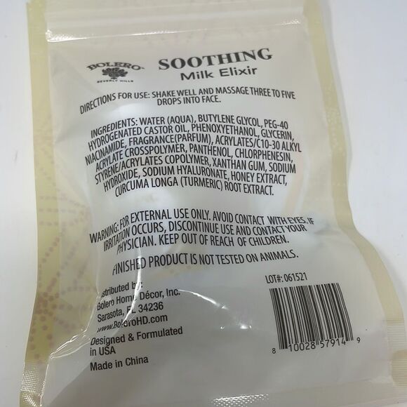 Bolero Beverly Hills Honey + Turmeric Root Soothing Milk Elixir Serum - Picture 6 of 6